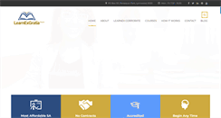 Desktop Screenshot of learnex.co.za